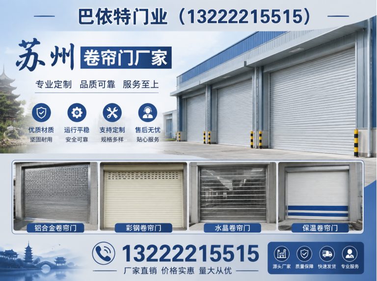 相城区苏州卷帘门厂家展示图