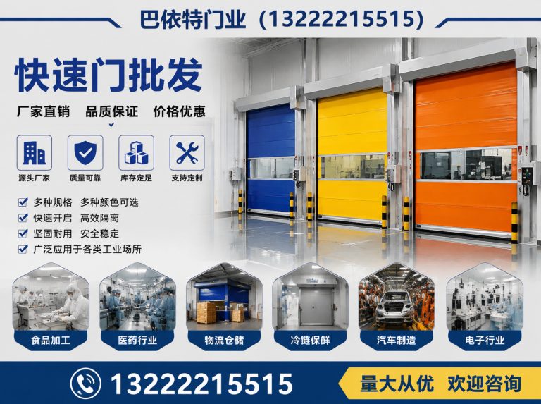 相城区硬质快速门展示图